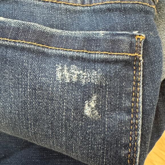 Blank NYC Blue Skinny Classique Distressed Skinny Denim Jeans 26 - Picture 5 of 14